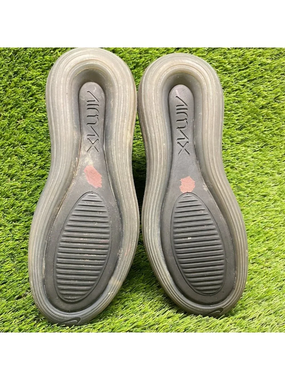 Nike Air Max 720 Throwback Future Mens Size 8.5 Black Running Shoes Sneakers